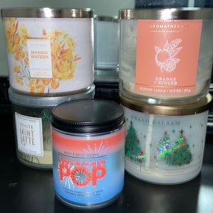 Bath and body works candles